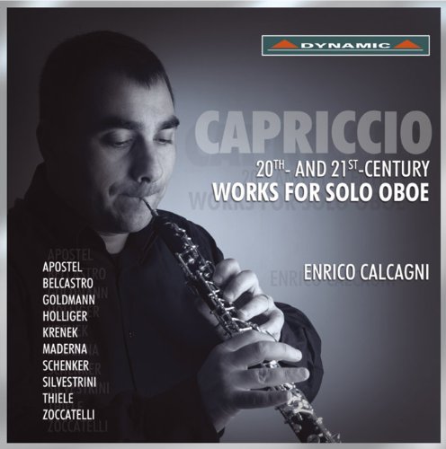カプリッチョ ~20世紀と21世紀のオーボエ・ソロ作品集 (Capriccio-20th & 21st Century Works for Solo Oboe)の表紙