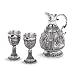 Zinn Artina Wein-Set Gambrinus