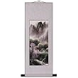 EXP Handmade Mountain Cottage Scroll Wall Art Painting