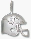 Southern Methodist (SMU) Mustangs Mustang Football Helmet Pendant - Sterling Silver Jewelry