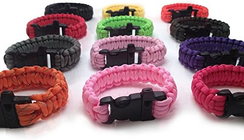 Personal Protection Attack or Rape Whistle. 550 Paracord Bracelet TSA, Air Travel Friendly, Med Alert, Be Safe! Wristband Covers Self Defense Emergency Preparedness Survival Gear Alarm Running Shoes Shoelaces Towing Child Safety Outdoor Camping Ties