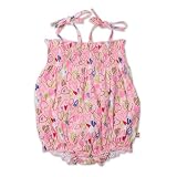 Zutano Baby-girls Infant Love You Bubble Onesie, Blush, 6 Months