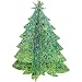 Prismatic 3D Christmas Tree 11 1/2in Centerpiece