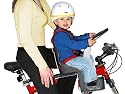 WeeRide Kangaroo Bicycle Centre Mounted Child Seat. New 2009 Grey Model (Fits Most Adult Bikes)