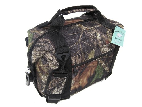 Polar Bear Coolers Holds 12 Pack Soft Cooler, Mossy Oak B