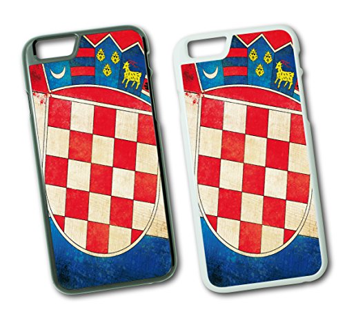 iPhone Kroatien Hrvatska 6 Hard Tasche Flip Hülle Case Cover Schutz Handy iPhone 6 Schwarz