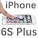 iPhone 6S Plus Screen Protector: Amplim® Front Ballistic Tempered Glass Cover; Case Friendly, Ultra Clear HD Rounded Edge, 3D Touch Full Coverage, Scratch Proof Anti Fingerprint (Apple-6-Premium-Film)