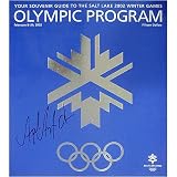 Apolo Anton Ohno Autographed 2002 Winter Olympics Program