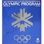 Apolo Anton Ohno Autographed 2002 Winter Olympics Program