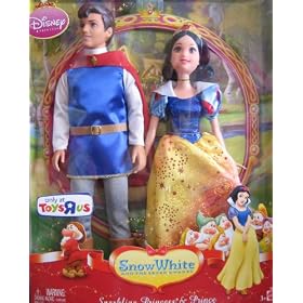 Disney Snow White Sparkling Princess & Prince Doll - Toys R Us Exclusive (2008)