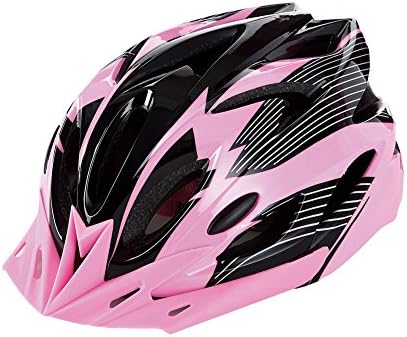 Adult Mountain Bike Helmets with 18 Windy Holes Lightweight Crash One Size Helmet for Sales Online Pink