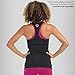 Zaggora Hot Top - Black - Heat Maximizing and Sauna Suit Effect Tank Top
