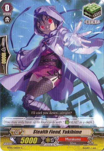 Cardfight!! Vanguard TCG - Stealth Fiend, Yukihime (BT05/061EN) - Awakening of Twin Blades