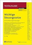 Image de Wichtige Steuergesetze: mit Durchführungsverordnungen.