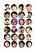 Cakeshop 24 x Louis Tomlinson 1 Direction Edible Cake Toppers