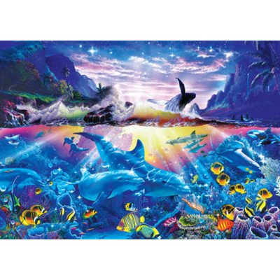 MasterPieces Signature Series Ocean Dance Jigsaw Puzzle, 2000-Piece