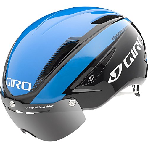 Giro Air Attack Shield Bike Helmet - Blue/Black Small