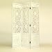 Gothic Flower Bomb Room Divider in White