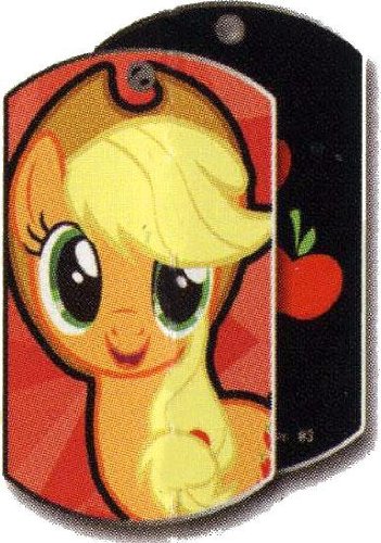 2013 MY LITTLE PONY DOG TAGS - #3 - Applejack