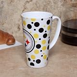 NFL Pittsburgh Steelers 16-Ounce White Latte Mug
