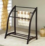 Cappuccino Finish Wooden Blanket / Quilt / Towel Rack