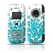 Teal Daisy Field Design Protective Skin Decal Sticker for LG enV VX9900 Cell Phone