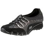 Skechers Women's Skystep Sparkle Eyelet Bungee Scoop