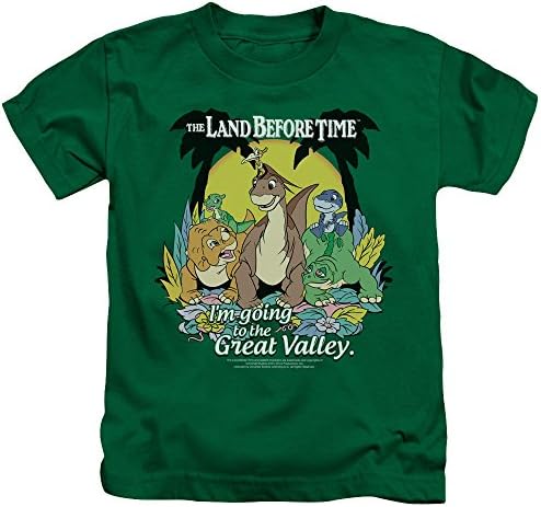 LAND BEFORE TIME/GREAT VALLEY - S/S Juvenile 18/1 - KELLY GREEN - LG (7)