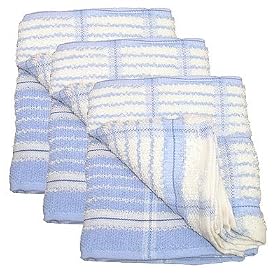 Harwoods Extra Soft Tea Towels (Blue)