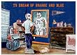 Auburn Painting - To Dream of Orange and Blue - Auburn