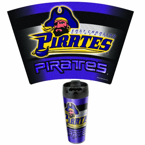 NCAA East Carolina Pirates Travel Mug