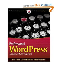 Professional WordPress: Design and Development (Wrox Programmer to Programmer)