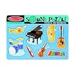 Melissa Doug 732 Musical Instruments Sound Puzzle