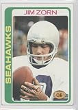 Jim Zorn Seattle Seahawks (Football Card) 1978 Topps #383 at Amazon.com