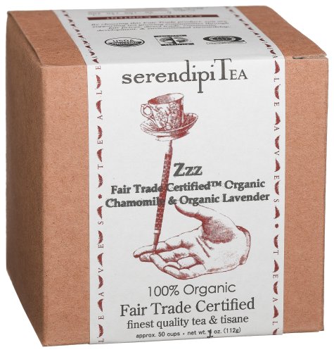 SerendipiTea Zzz, Organic Chamomile & Organic Lavender Tea & Tisane, 2-Ounce Boxes... by SerendipiTea
