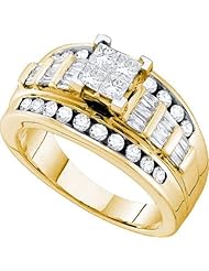 1.0CTW DIAMOND INVISIBLE RING