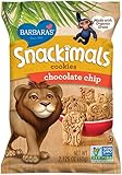 Barbara's Snackimals Cookies, Chocolate Chip, 2.125 Ounce (Pack of 18)