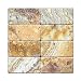 Scabos 3 X 6 Travertine Tumbled Brick Tile - 2 pcs. Sample Set