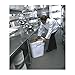 Rubbermaid Commercial Products BRUTE Square Bin Storage Container without Lid, 28-Gallon, White (FG352600WHT)