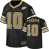 Purdue Boilermakers Youth Black Stadium Football Jersey