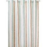 Accents de Ville Lepine Curtains with Back Tabs, Blue, 44-inch x 90-inch by Accents de Ville