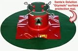 Santa's Solution Artificial Christmas Tree Replacement Stand with Drymate Floor Protection Mat