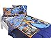 9pc Star Wars Full Bedroom Set Rebels Fight Comforter Sheets and Window Panels with Tie-Backs