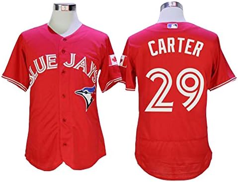 Toronto Blue Jays #29 JOE CARTER Jersey Men's Baseball Jersey Red