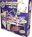 World Wrestling Entertainment WWE Stunt Action Spring Ring with Elastic Ropes and Real Springs Under Mat (Figure Sold Separately)