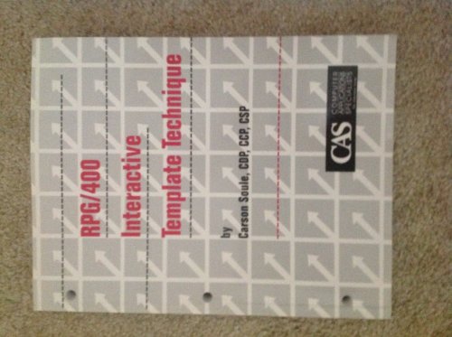 RPG/400 Interactive Template Technique
