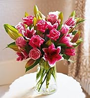 Large Rose and Lily Bouquet