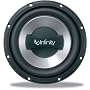 Infinity Reference 1052w 10-Inch Dual Voice Coil Subwoofer (Silver/Black)