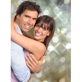 Printed Photography Background Shimmer Lights Titanium Cloth Backdrop Gold, Silver, White 5'x6' Ft (60x80) Better Then Muslin or Canvas
