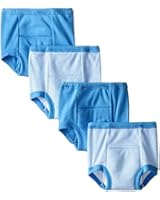Gerber Little Boys' 4 Pack Training Pants - Blue